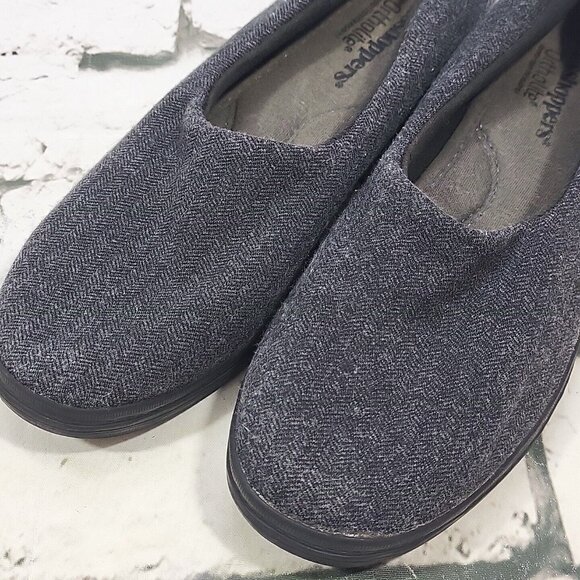 Grasshoppers Ortholite Flats Shoes Gray Womens Sz 7.5 - Picture 2 of 12